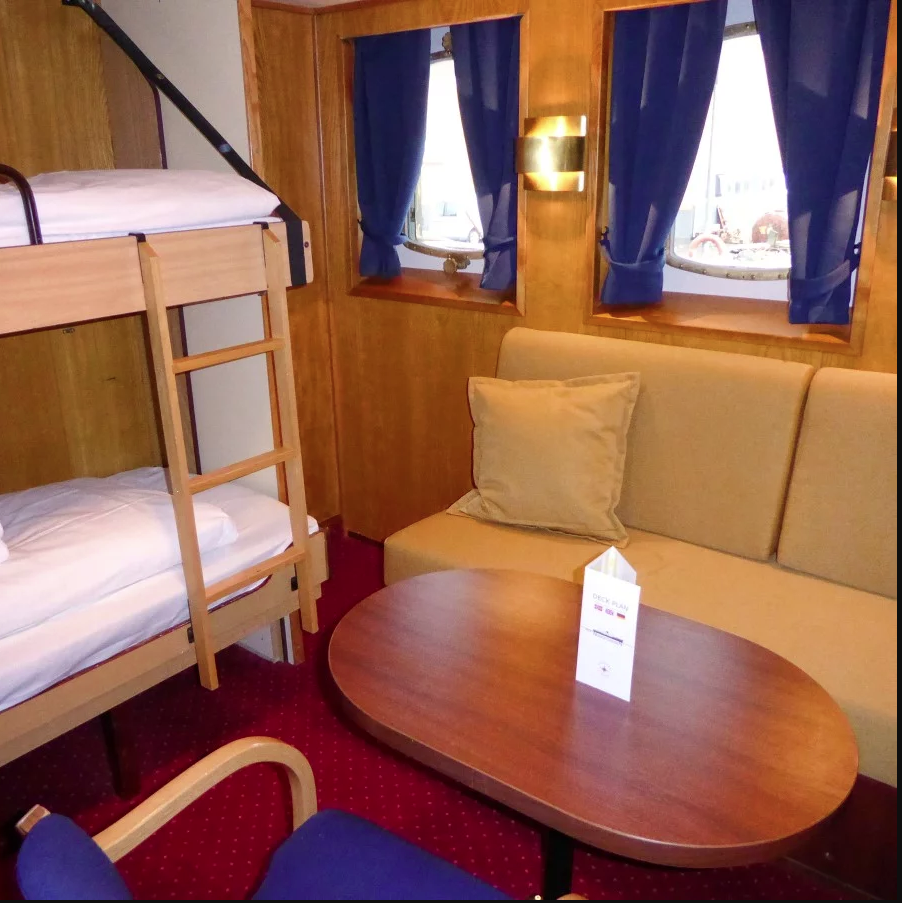 Hurtigruten MS Nordstjernen Upper deck polar outside for 2 travellers .png